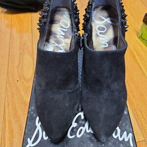 Sam Edelman studded black booties